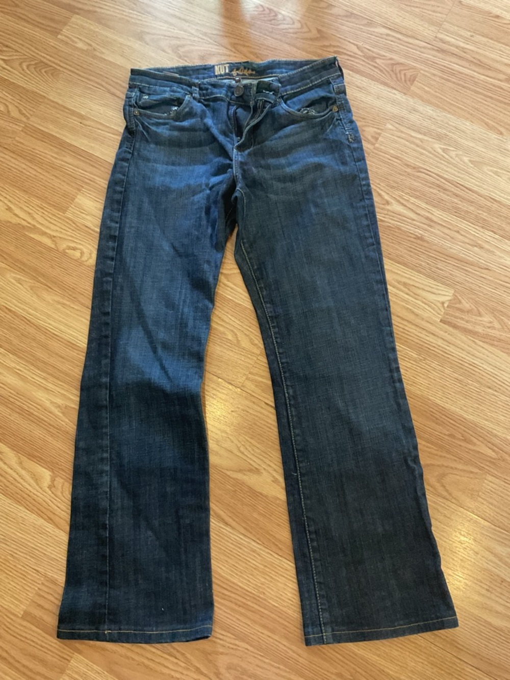 KUT FROM THE KLOTH WOMENS SZ.10 JEANS NATALIE HIGH RISE BOOT CUT